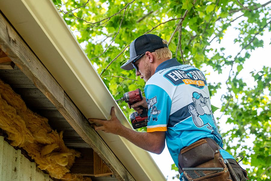 Ongoing gutter repair
